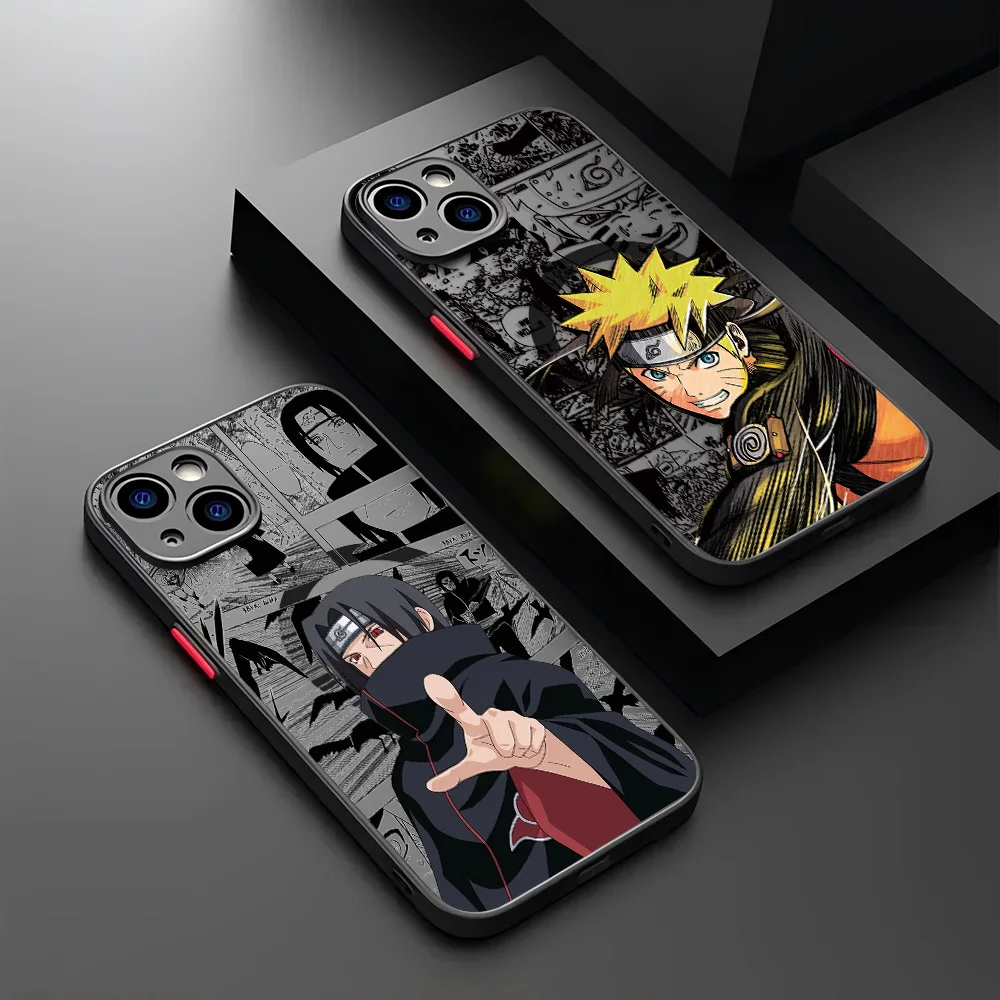 Hot Anime Itachi Matte Magnetic Phone Case – Stylish and Protective Back Cover