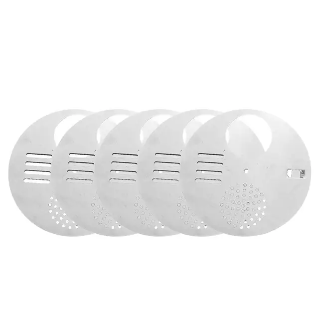 10 Darabos Kerek Fém Méhkas Doboz Ajtó Bejárat Kapu Tárcsa Rozsdamentes Acél Méhészeti Fészek Berendezése - Image 5