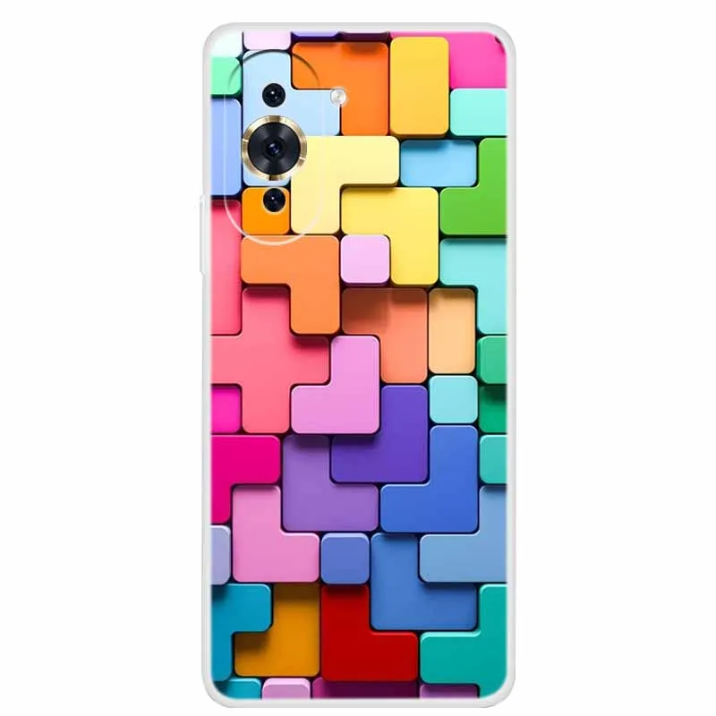 Huawei Nova 10 Pro Clear Marble Soft TPU Silicone Back Cover – Elegant Protective Case