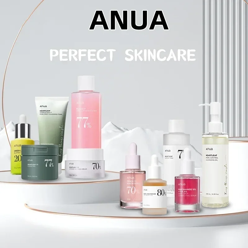 Anua genuine Korean skin care products soothing toner makeup remover nicotinamide essence quercetin cleanser deep cleansing