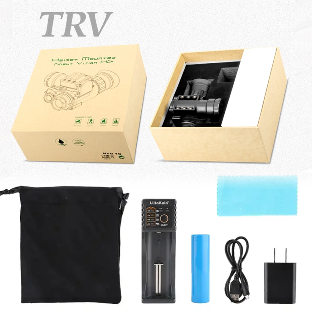 NVG10 Night Vision Monocular for Hunting, Night Vision Goggle, Night Vision Device with Photo & Video REC WiFi APP Outdoor Use 6