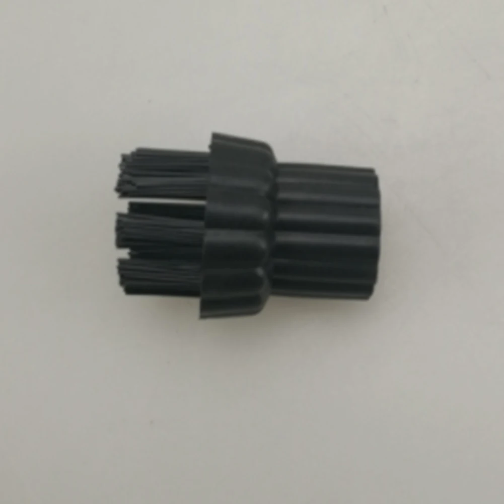 Steam Cleaner Brush Head Nozzel Brush And Brass Nylon Brush Head Set for Steam Mop Cleaning Mop Nozzle Connector Replacement Accessories