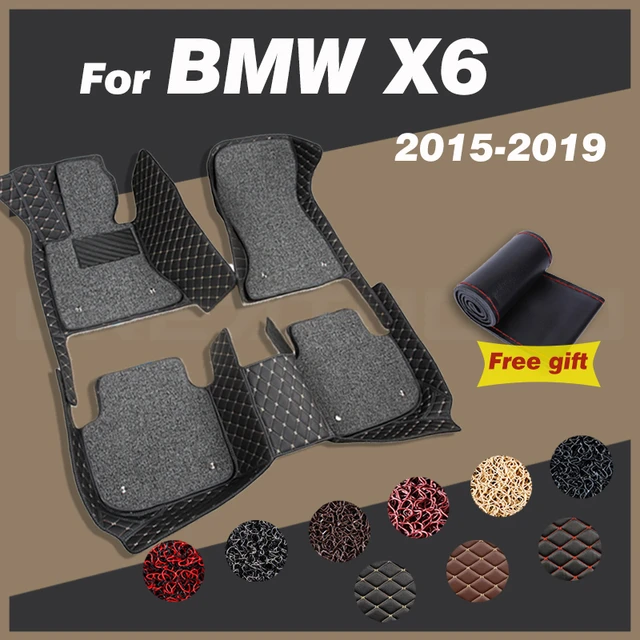 Tapis de sol de voiture personnalisés pour Bmw X6 F16 2015 2016