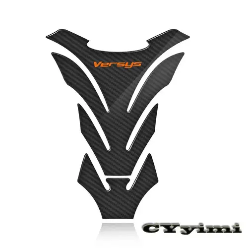 3D Carbon Fiber Motorcycle Fuel Tank Pad Cover Protector Decal Stickers For  VERSYS (650cc)  VERSYS 1000 VERSYS 650 1000 LOGO - Image 8