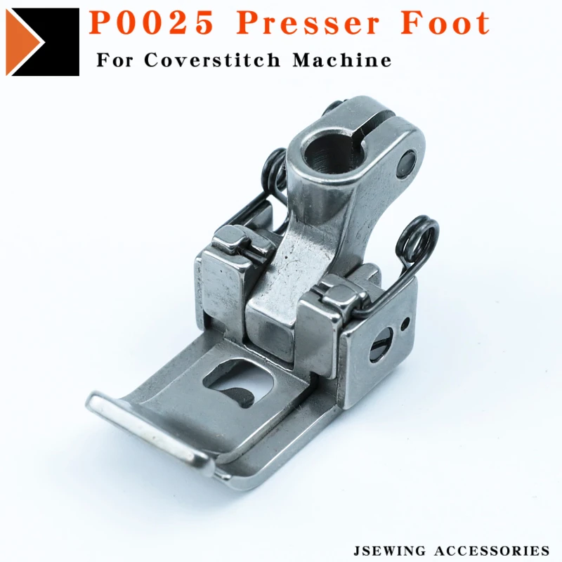 

P0025 Presser Foot For Siruba C007E F007E Coverstitch (Flatlock) Sewing Machine Parts Needle Distance 4.8mm Jsewing Accessories