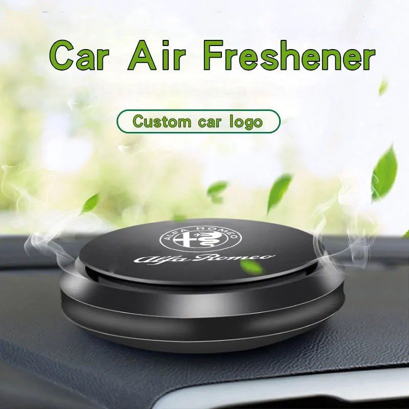 Alloy Car UFO Air Freshener with Long-Lasting Fragrance