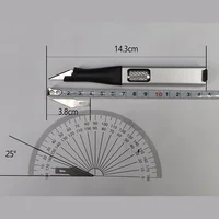 Pen-shaped DIY Aluminum Handle Carving Knife Comes With 5pcs Horseshoe Art Blades That Can Be Replaced By Yourself 6