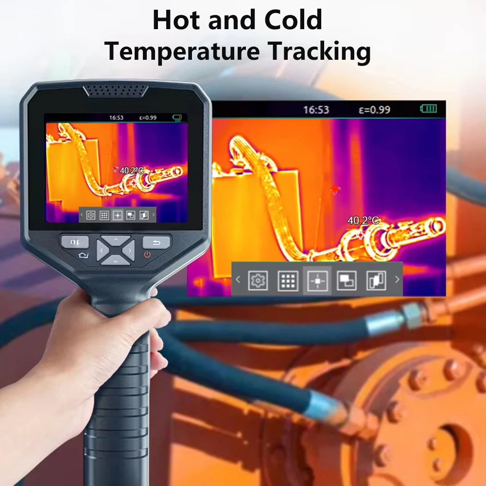 DP-22 Handheld Thermal Imaging Camera 320x240 Visible Dual Fusion Infrared Therm