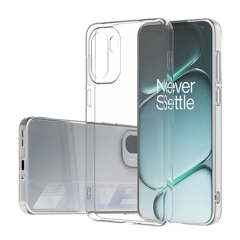 Sleek Slim Soft TPU Clear Transparent Phone Case - Perfect Fit Cover