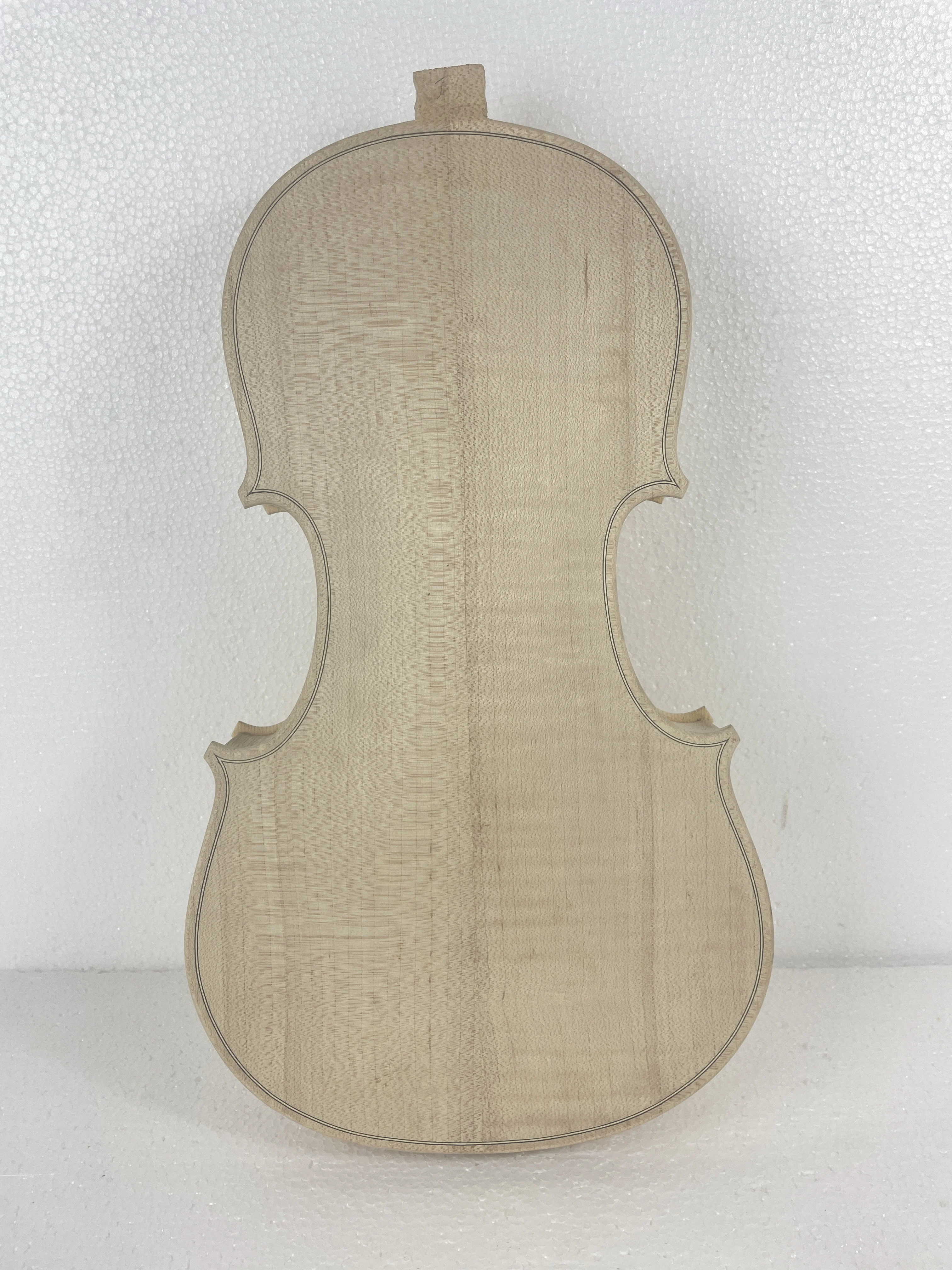 Viola 16.5 Pollici, Qualità Eccellente, Viola 4/4 Body European Flame Maple Back Top In Abete Rosso, Accessori Per Viola.