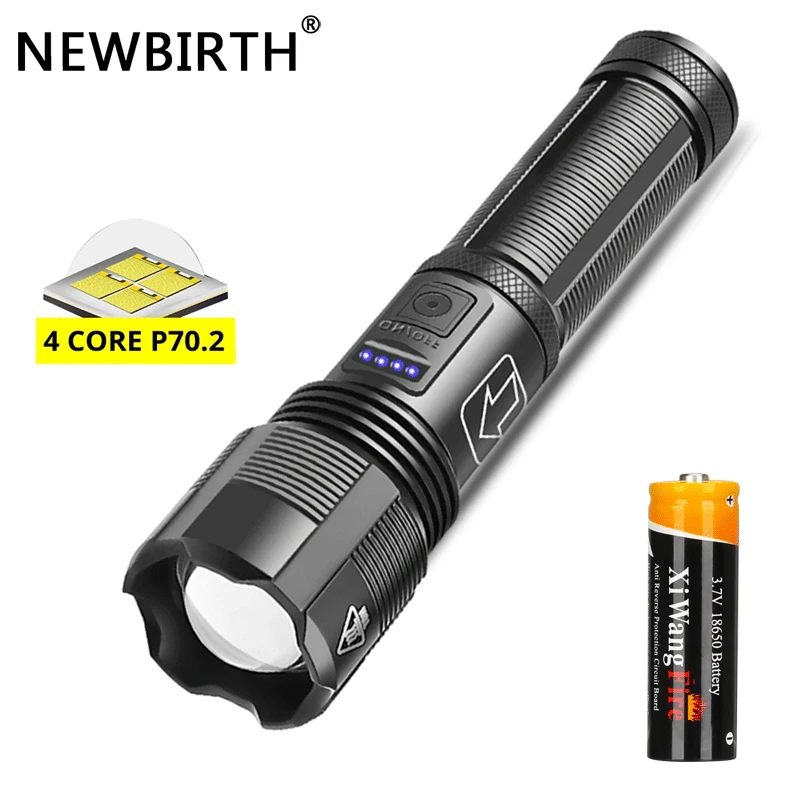 Torch Portable Telescopic Zoom Telescopic Zoom Flash Light