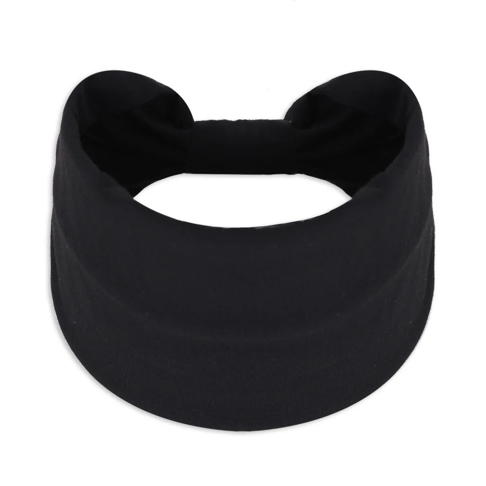 Рисунок 5 - Однотонная широкая повязка на голову в стиле бохо