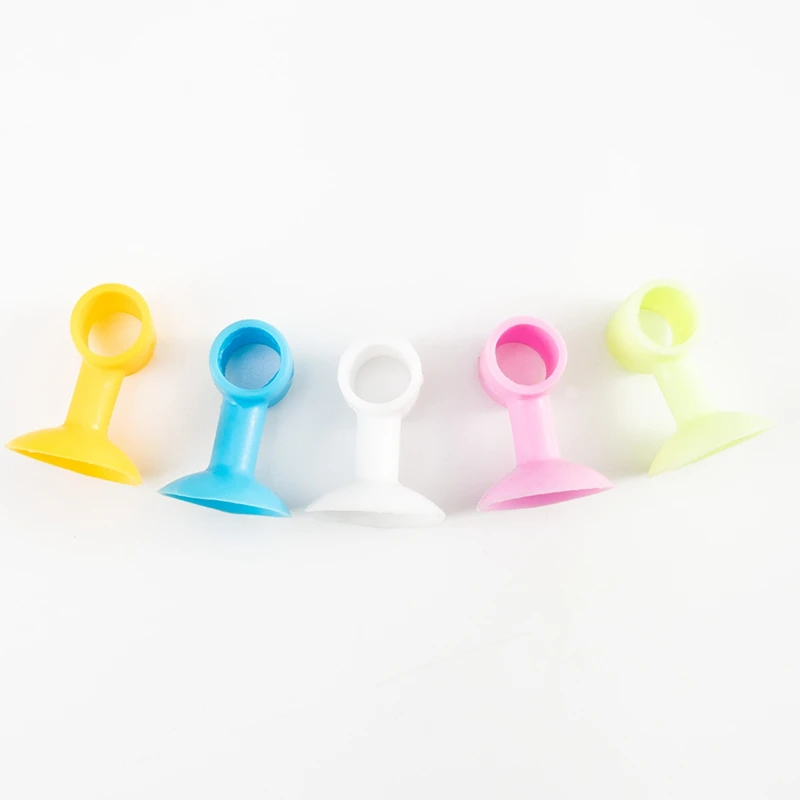 Silicone Door Stopper Silencer Crash Pad Rubber Stopper Anti Collision Baby Gate Safety Protector Anti-Collision rubber door stop