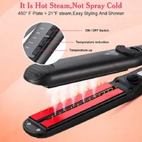 Professional Hair Straightener For Women 4-gear Temperature Adjustment Flat Iron Curling Iron Hair Curler Gifts Mother's Day 2