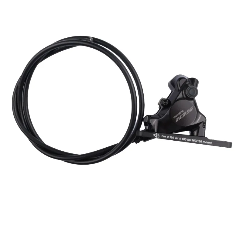 SHIMANO 105 R7100油圧ブレーキキャリパー 美品 シマノ 105 BR-R7170-F DISCキャリパー フロント用（フィン付