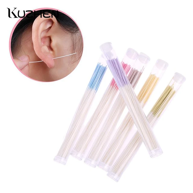 70 Pcs Disposable Earrings Hole Cleaner Multicolor Ear Cleaning