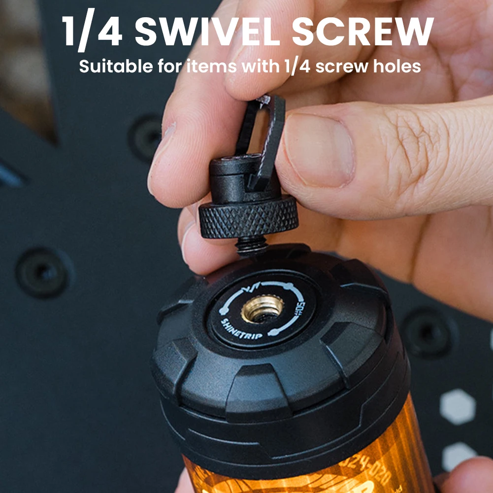 Lightweight Light Holder 1/4 Thread Hanging Light Hook Multifunctional Portable Light Hanger for Light Camera Speaker