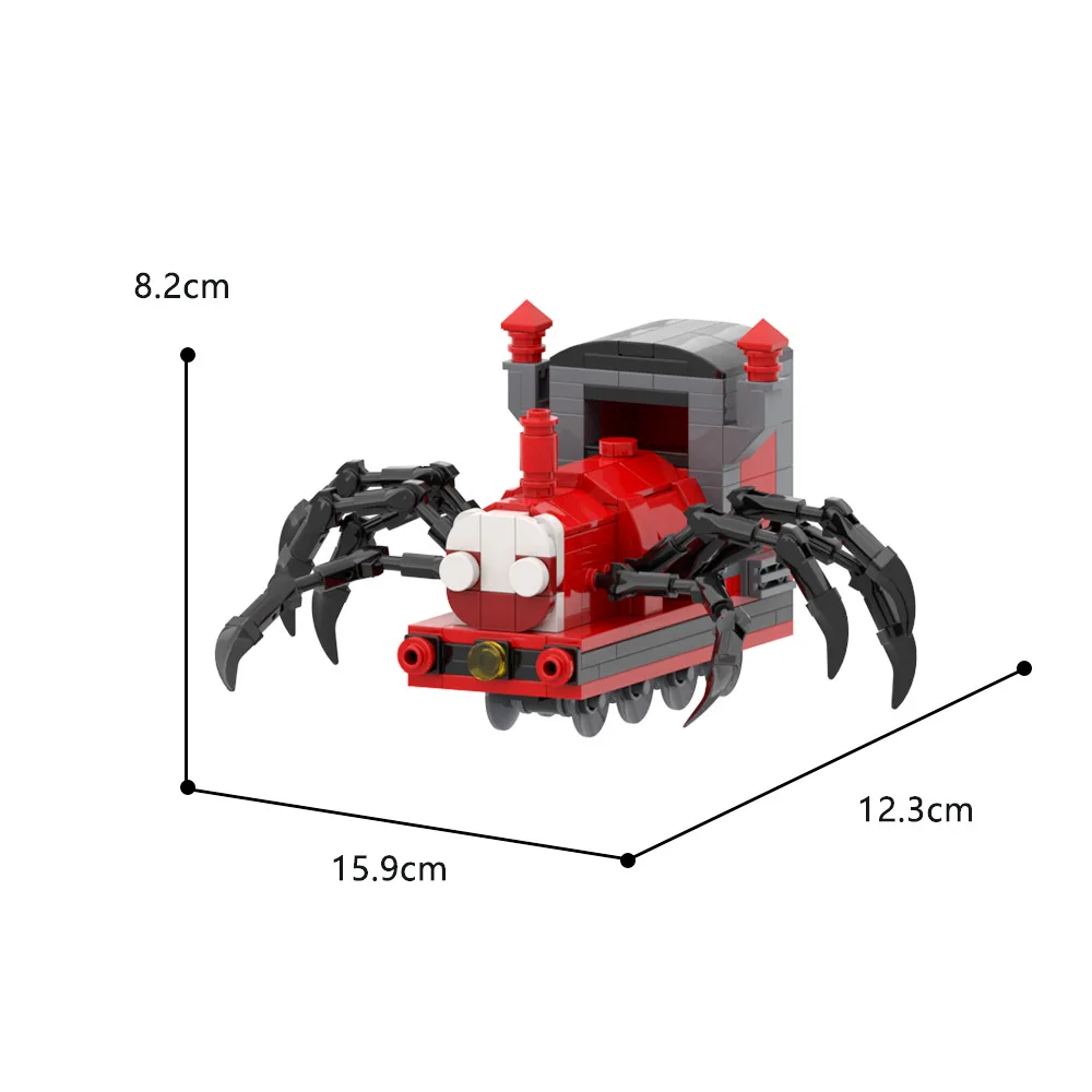 MOC-Blocos de Construção e Figuras para Crianças, Tijolos, Brinquedo, Trem,  Aranha, Choo-Choo, Claude, Ônibus, Comedor, Horrores, Monstro, Presentes de  Aniversário - AliExpress