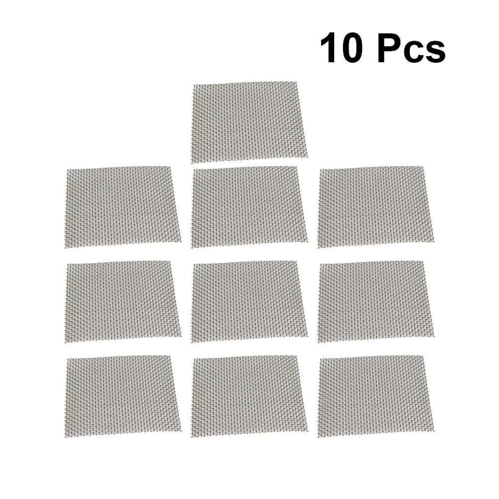 Stainless Steel Mesh Fish Tank Water Grass Net 10Pcs Durable Rustproof Decorative Moss Plants Aquarium Accessories aquarium accessories