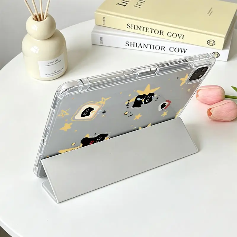 Premium Cover with Pencil Holder - Stylish and Versatile iPad Case