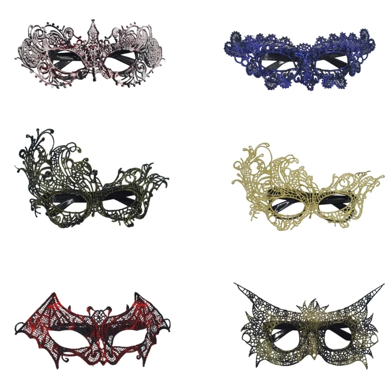 

Маски для маскарада, маски с шариками на Хэллоуин, рождественские костюмы, маски для пар, женская и мужская Бриллиантовая кружевная маска