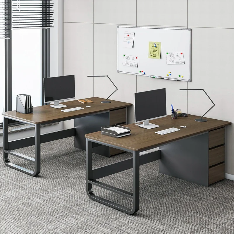 Laptop Clerk Office Desk Executive Reception Drawer Storage Office Desk Simplicity Wood Escritorio Ordenador Furniture QF50OD