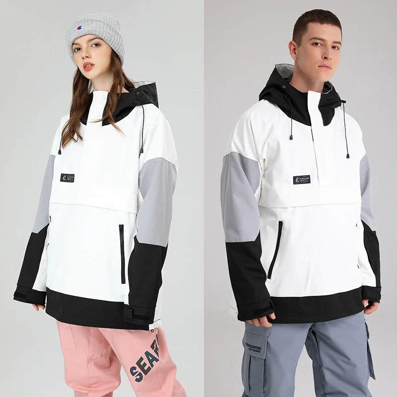 Winter Ski Suit Ski Jacket Women Men Sports Snowboard Jacket Winter Sweater Hooded Waterproof Breathable