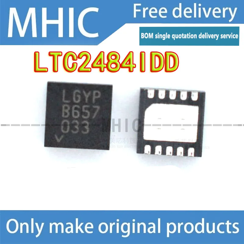 

1PCS~LOT postage free LTC2484IDD LTC2484 LTC2484CDD analog-to-digital converter DFN-10