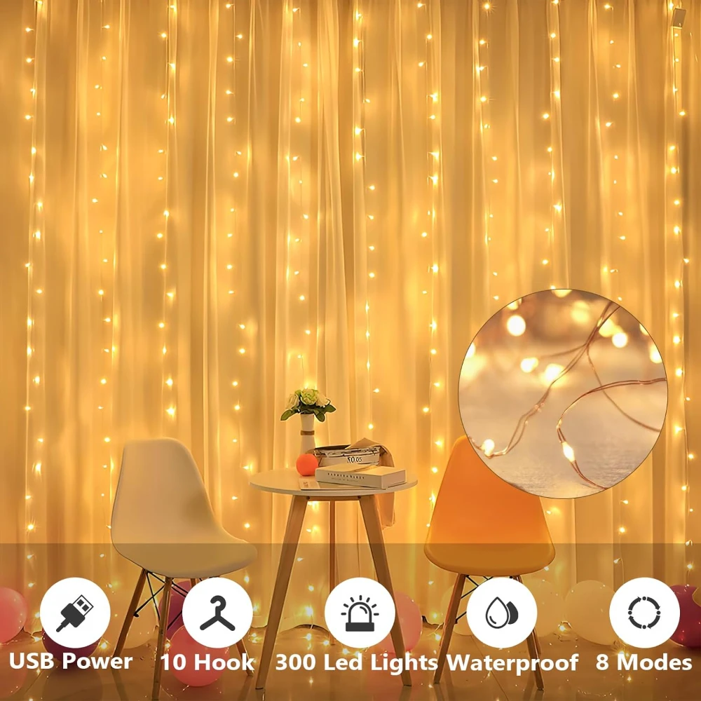 Рисунок 2 - Гирлянда-занавеска