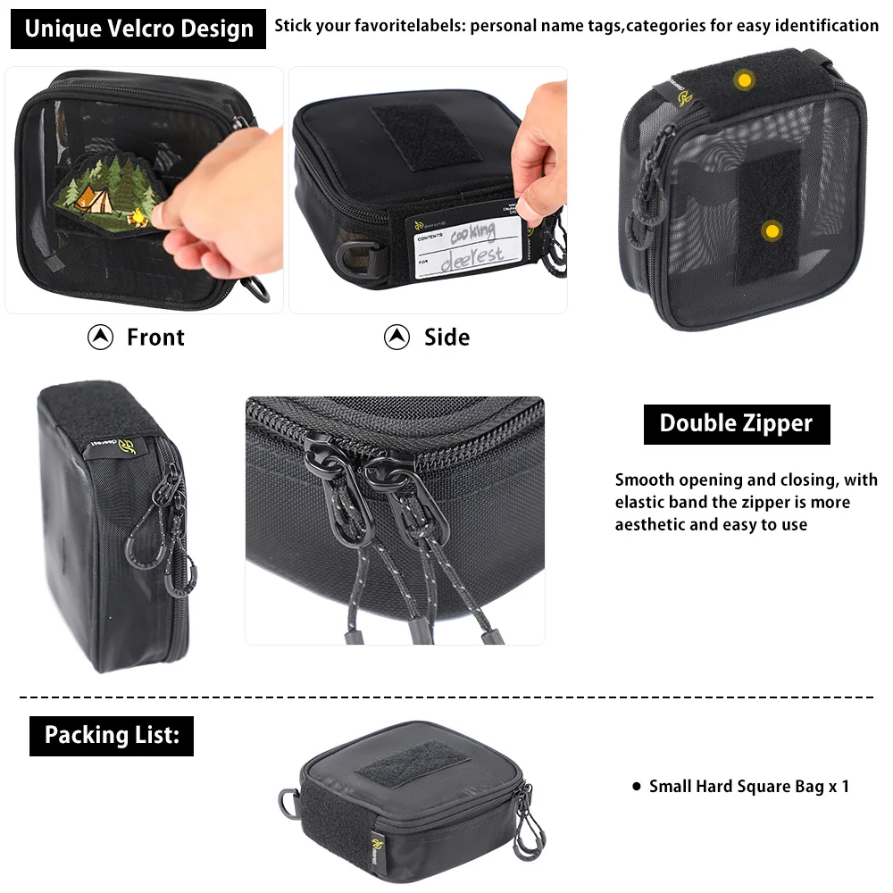 Outdoor Camping Storage Bag Deerest Breathable Multifunctional Picnic Tableware Medical Drain Mesh storage bag camping storage bag camping cookware bag