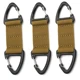 3pcs carabiners