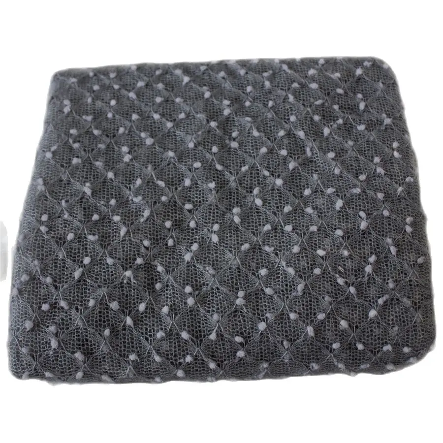 150*100cm Newborn Photography Backdrop Popcorn Fabric Baby Posing Dots Fabric Photography Blanket Newborn Photo Prop 4