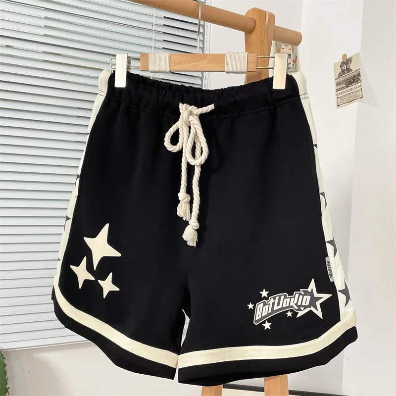 Y2k Streetwear Shorts Mens Harajuku Hip Hop Alphabet Graphic Oversized  Basketball Shorts 2023 Summer Loose Casual Sports Shorts