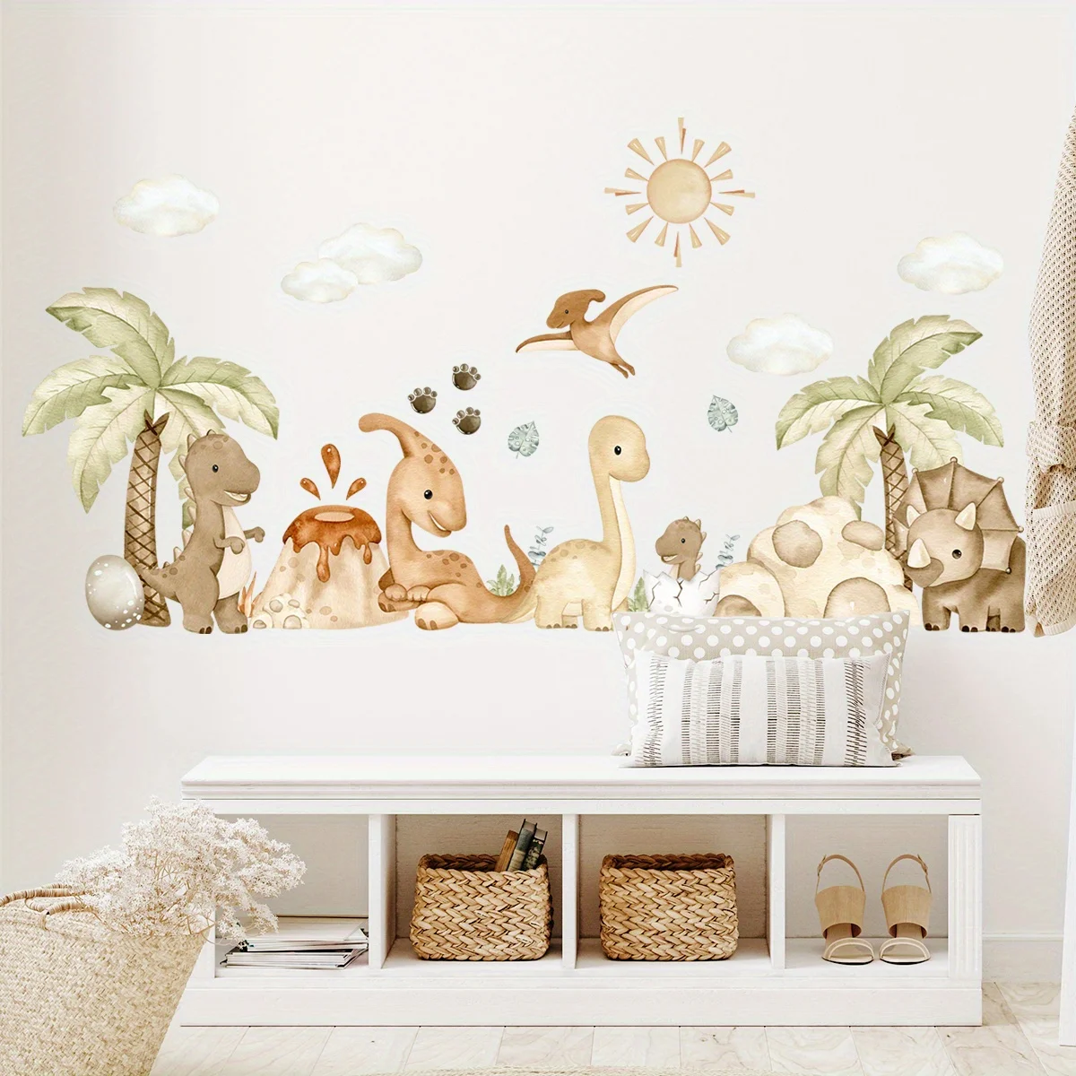 Cute Dinosaur Wall Stickers 2