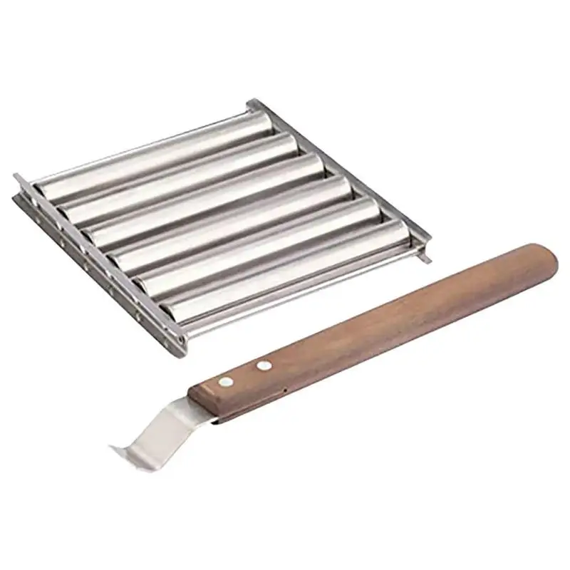 

Sausage Roller Stainless Steel Sausage Roller Rack high quality Sausage Roller for egg roll hot dog kitchen gadget accessories