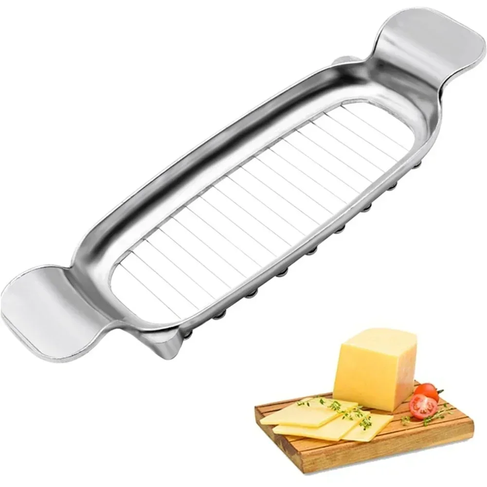 Stainless Steel Cheese Slicer Adjustable Thickness Butter Cutter Soft And Semi-Hard Kitchen Cooking Tools Cheddar Gadgets Grater