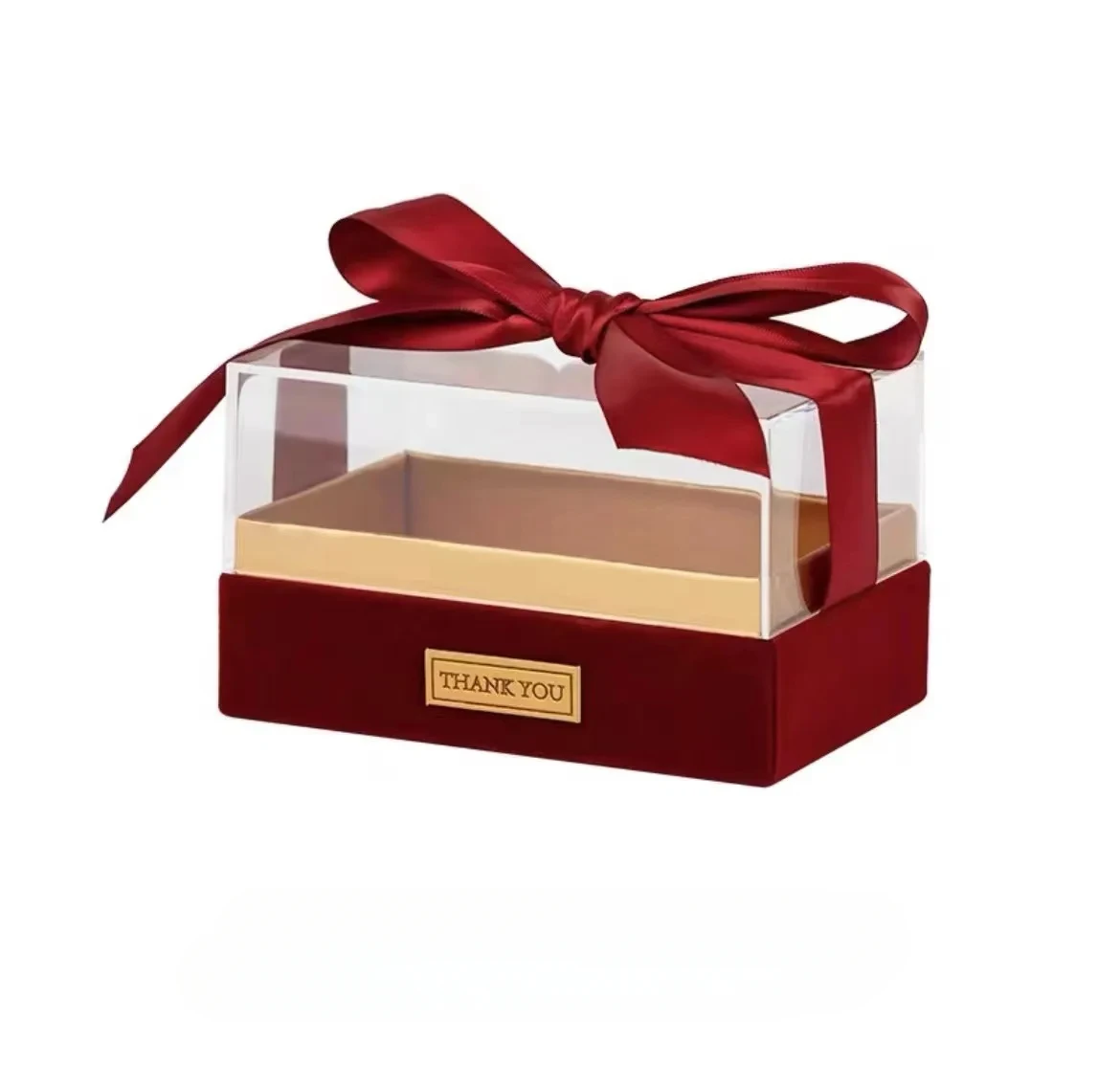 Decvel Cajas Transparentes De 3 X 3 X 3 Pulgadas (paquete De 50) Caja