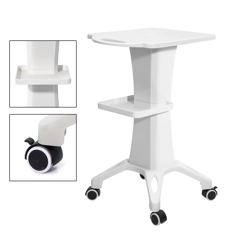 Description Picture 5 of itemRolling Trolley Cart  Beauty Salon SPA Stand Pedestal Silent Wheel Equipment Stand Wheel Barber Shop Shelf Cart Equipment