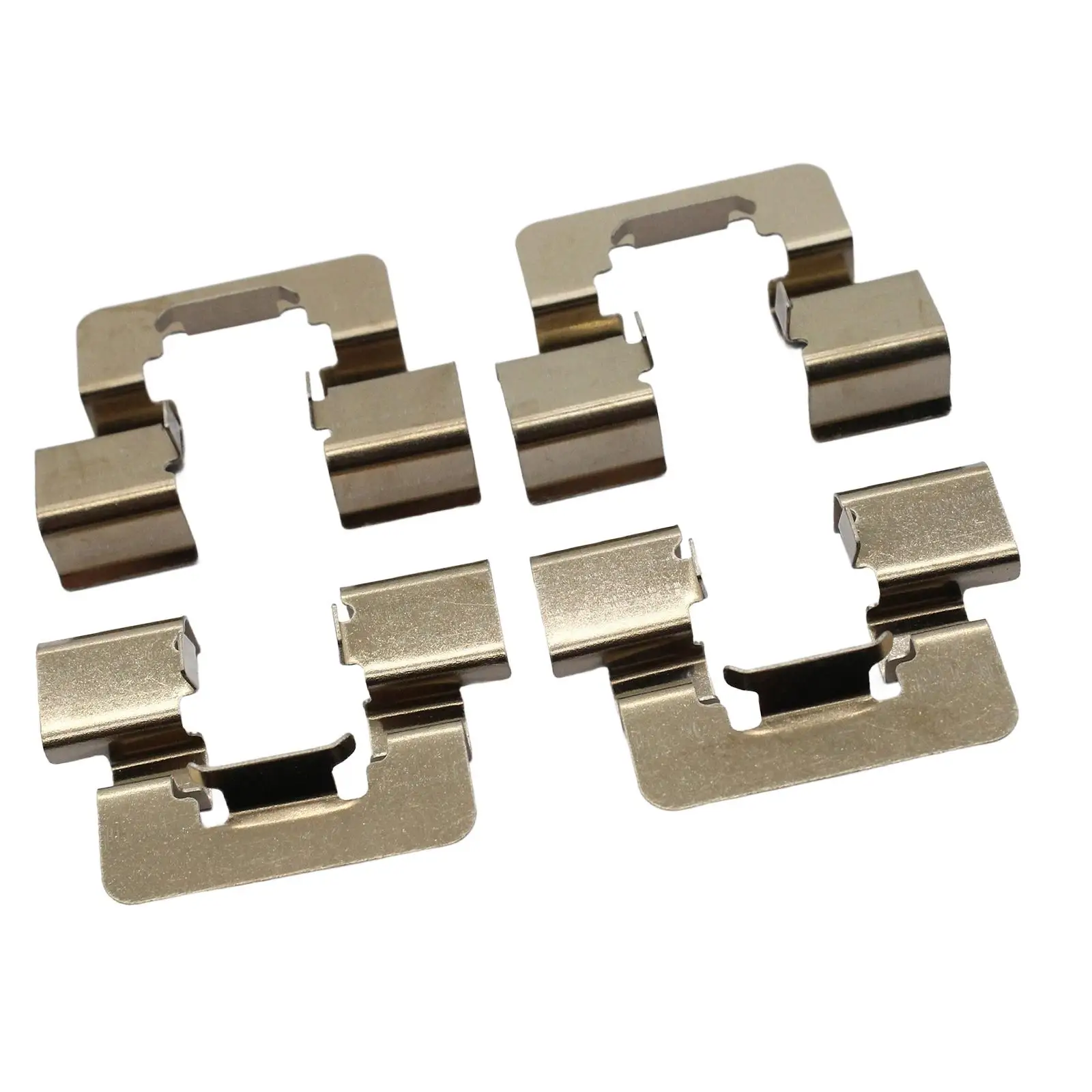 4 Pieces Rear Brake Pad Fitting Clips Brake Pad Circlip Brake Pad Anti Rattle 4 Pieces Rear Brake Pad Fitting Clips Brake Pad Circlip Brake Pad Anti Rattle
