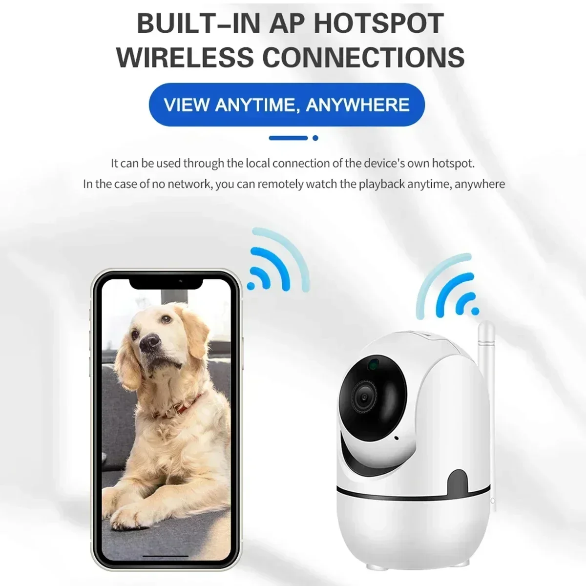 Mini IP Camera Baby Monitor Surveillance 1080P CCTV HD Smart Night Vision Intelligent Tracking YsxLite APP Security Wifi Camera 3