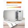 Microwave with 10 Power Levels, 700W with Digital Display, Countertop Microwave with Child Safety Door Lock, Programmable 3