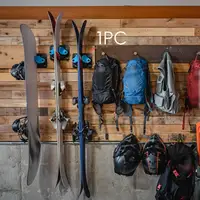 Ski & Snowboard Wall Rack Ski Storage Rack Winter Gear Organizer Ski/snowboard Display for Home Garage Organization Snowboard 1