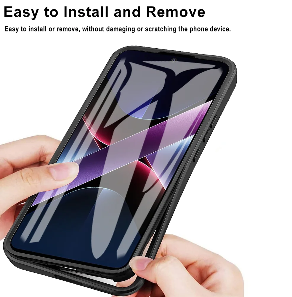 Enhanced Full Body 360° Clear Back Protection Case