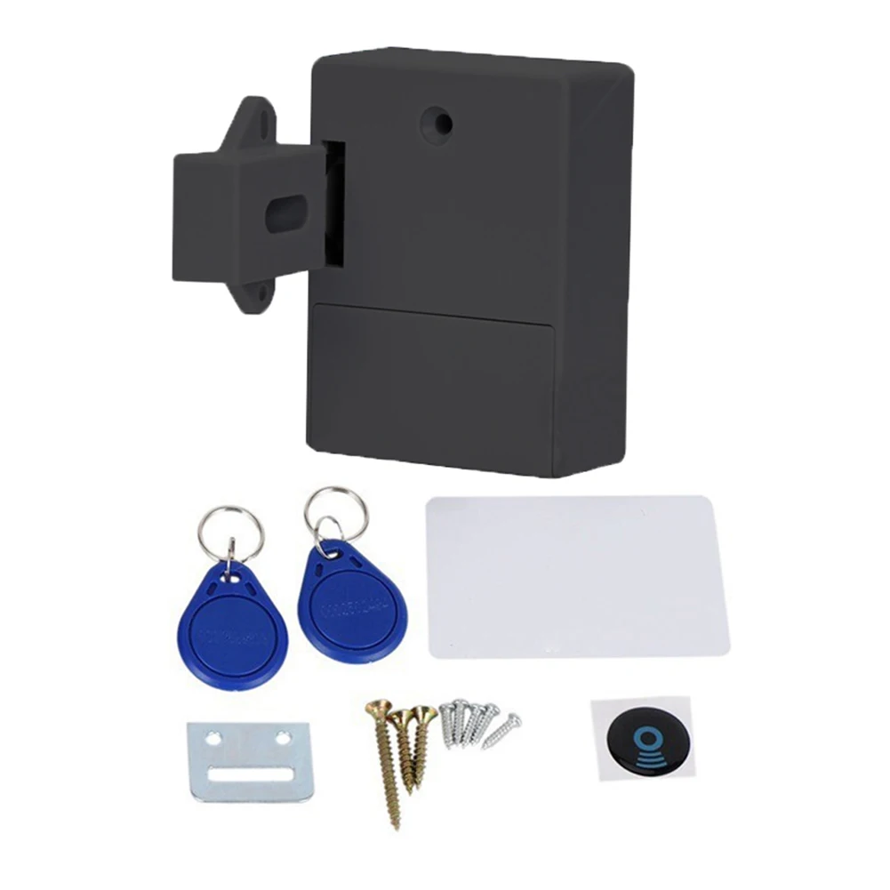 RFID 전자 캐비닛 잠금 장치, 숨겨진 DIY RFID 잠금 장치, 스마트 센서, 나무 서랍 로커 찬장용