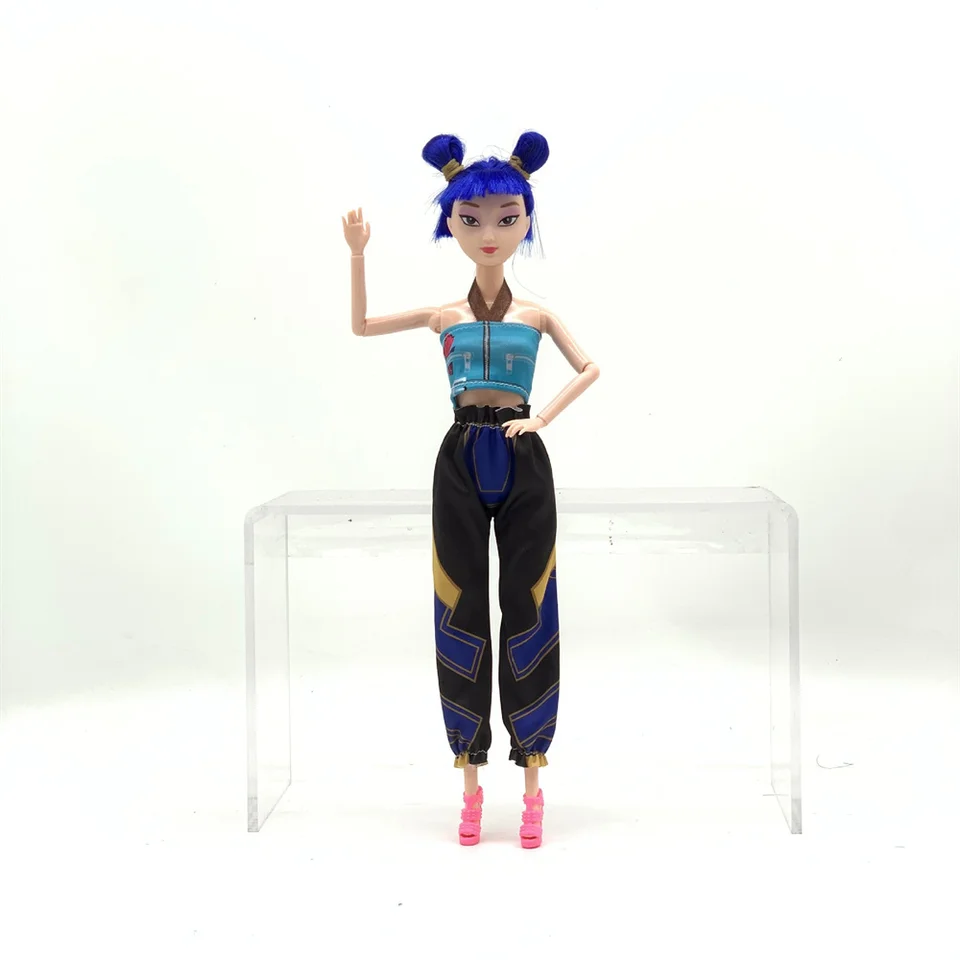 Set De 6 Figurines Kpop Huntrix – Rumi, Mira & Zoey – PVC Articulé – Cadeau Fan Et Collectionneur