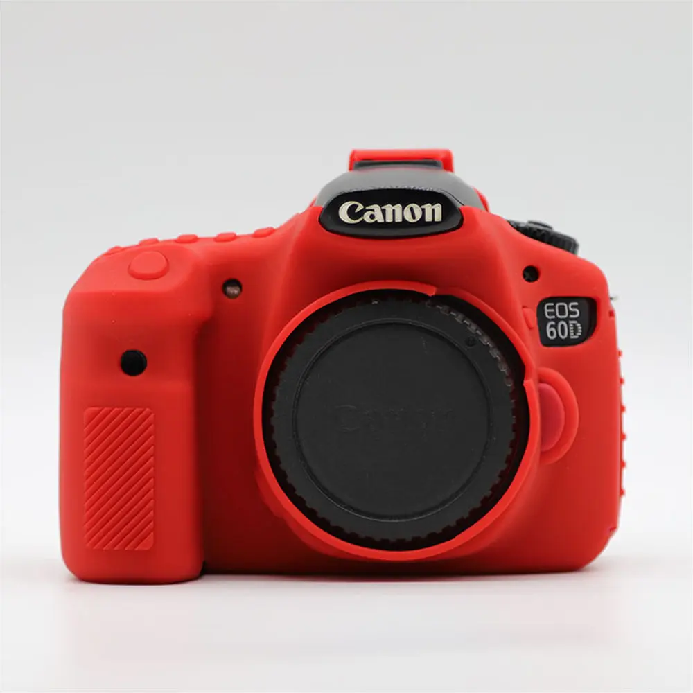 Soft Silicone Armor Camera Body Case For Canon EOS 60D