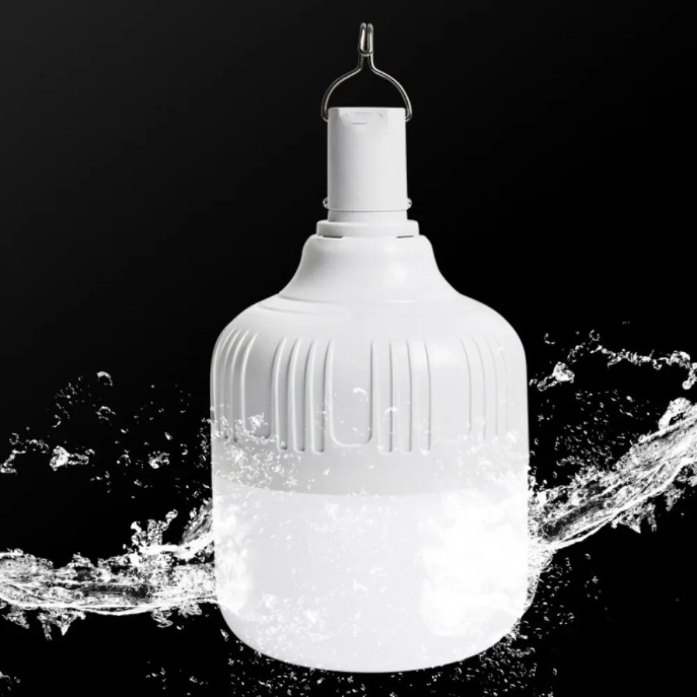 

Fashion Vintage Portable Camping USB Rechargeable LED Tent Outdoor Lantern with Handle and Silicone Case Suitable for Camping