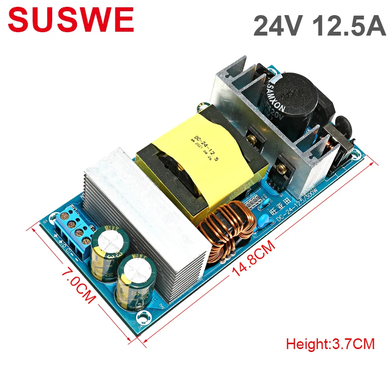 NEW 300W AC DC Power Supply Module AC 100 240V to DC 24V 12.5A ...