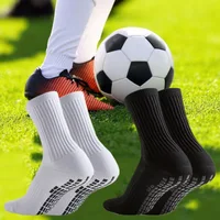 1/4 Pairs Men Women Non Slip Soccer Socks Soft Comfortable Towel Bottom Sweat Absorbing Breathable Basketball Rugby Sports Socks