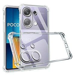 Durable Transparent Clear Silicone Soft TPU Shockproof Phone Case for Poco M3 Pro
